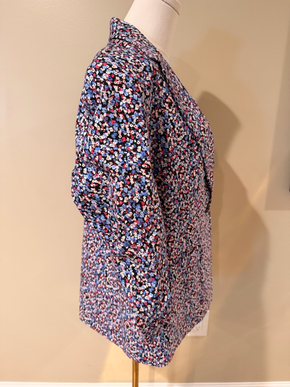 Jones New York Multicolor Speckled Notch-Lapel Blazer - Picture 7 of 9